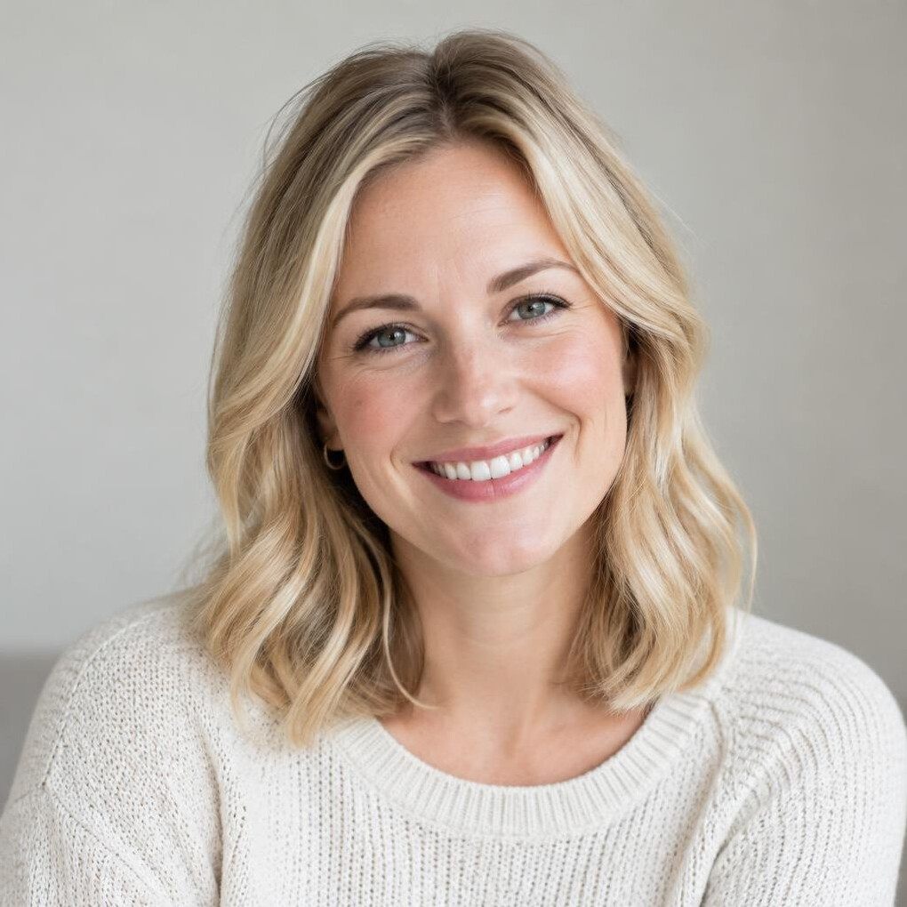 Portrait of a young woman smiling